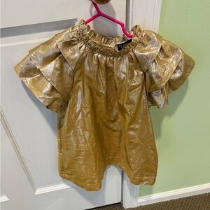 Gold Kids Dress
